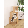 Новый дизайн 360 градусов вращающихся коробок Адекватные космовые кошки дерево мебели